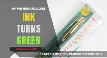 Why Pitch Black Alcohol Ink Turns Green: Unraveling the Mystery