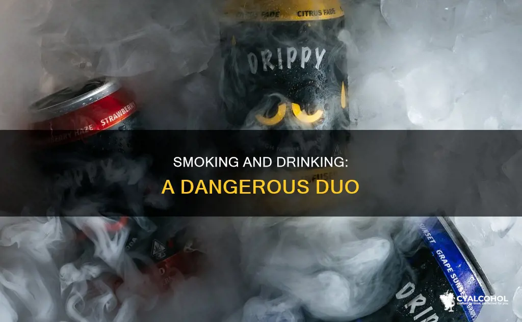 why does smoking and alcohol go so well together