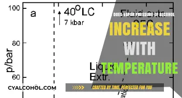 Alcohol Vapor Pressure: Temperature's Impact