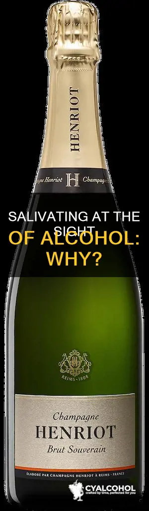 why does your mouth water when you look at alcohol