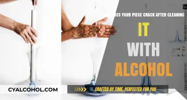 Alcohol Cleaning: Why Your Piece Cracks
