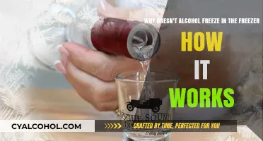 Freezing Alcohol: Why It Doesn't Solidify