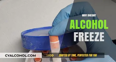 Why Alcohol Defies Freezing: Unraveling the Science Behind Its Resistance