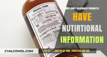 Why Alcoholic Beverages Lack Nutritional Labels: Uncovering the Mystery