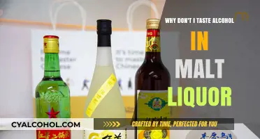 Malt Liquor: Why the Alcohol Taste is Absent