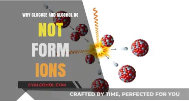 Why Glucose and Alcohol Resist Ion Formation: A Chemical Insight