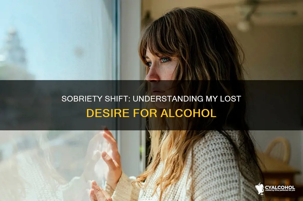 why have i lost my desire for alcohol