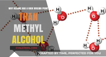 Hexane's High Boiling Point: The Methyl Alcohol Mystery