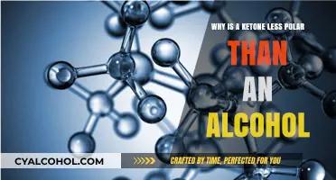 Ketones: Why Less Polar than Alcohols?