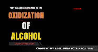 Acetic Acid's Role in Alcohol Oxidation