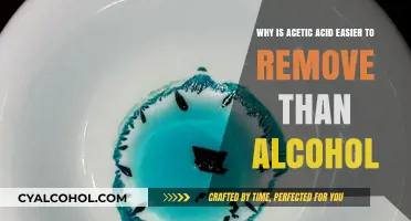 Acetic Acid: Easier to Remove, Here's Why