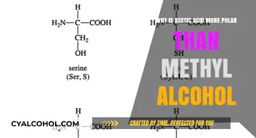 Acetic Acid vs Methyl Alcohol: Polar Nature Explained
