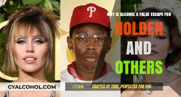 Alcohol's False Escape: Holden's Misguided Path
