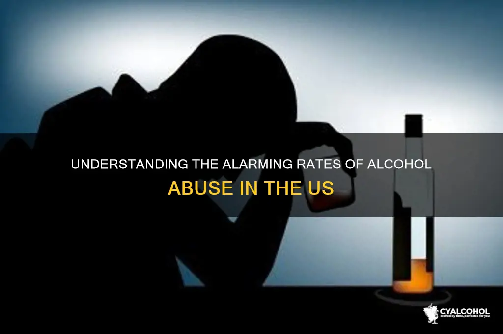 why is alcohol abuse high in the us