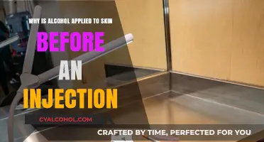 How Alcohol Preps Your Skin for Injections