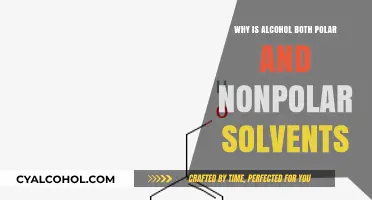 Alcohol's Dual Nature: Understanding Its Polar and Nonpolar Solvent Properties