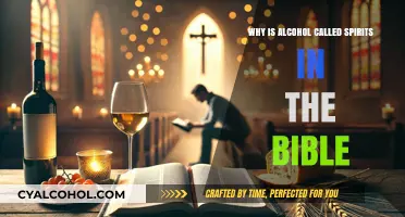 Why Alcohol is Referred to as Spirits in the Bible