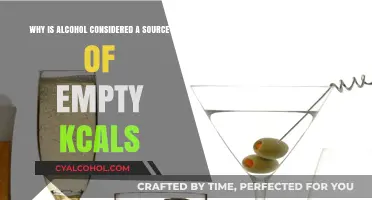 Alcohol: Empty Calories, No Nutrition
