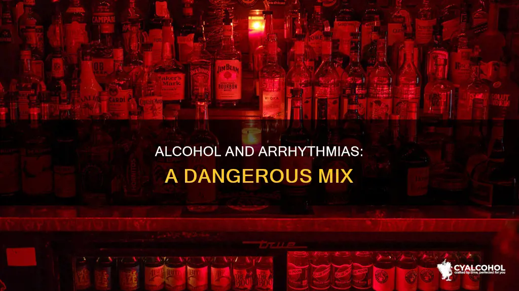 why is alcohol consumption a risk factor for arrhythmias