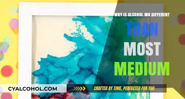 Alcohol Ink Unveiled: Unique Properties Setting It Apart from Other Mediums
