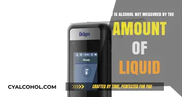 Alcohol's Unique Measure: Why Volume Doesn't Count