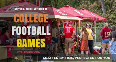 Alcohol Ban: College Football's Unique Drinking Culture