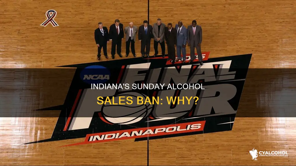 why is alcohol not sold on sunday in indiana