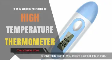 Alcohol's Unique Properties: Ideal for High-Temperature Thermometer Accuracy