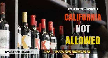 California Alcohol Shipping Ban: Legal Restrictions and Reasons Explained