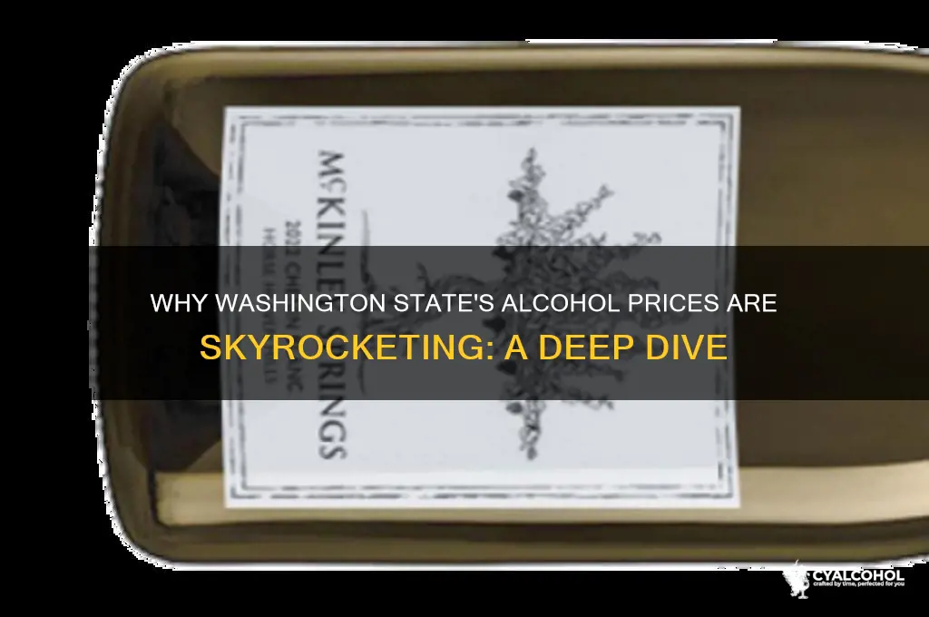 why is alcohol so expensive in washington state