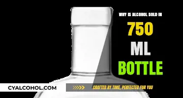 Why Alcohol is Traditionally Sold in 750ml Bottles