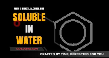 Why Benzyl Alcohol Resists Water Solubility: Chemical Insights Explained