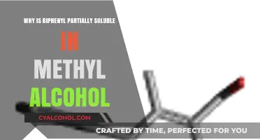 Biphenyl's Partial Solubility in Methyl Alcohol: Exploring Molecular Interactions