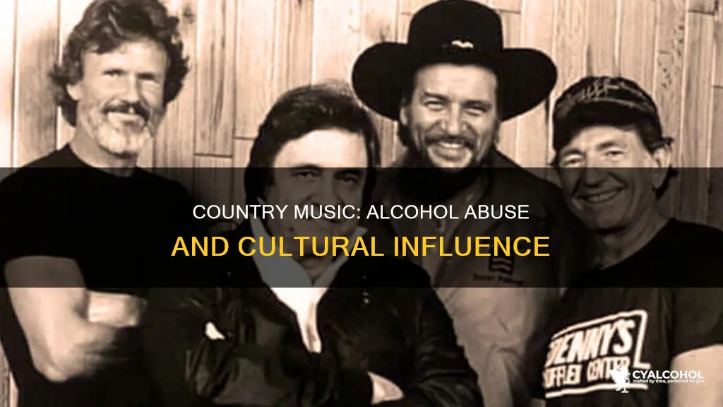 why is country music correlated with greater alcohol abuse
