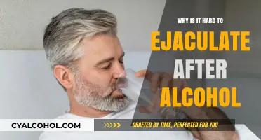 Alcohol's Impact: Understanding Ejaculation Difficulties After Drinking
