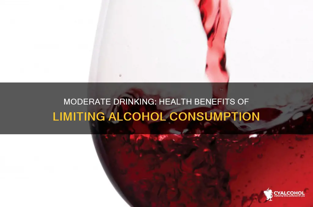 why is it important to consume little alcohol