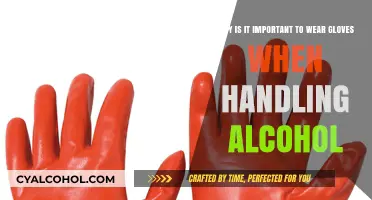 Protect Your Skin: Wear Gloves When Handling Alcohol