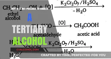 Tertiary Alcohol Oxidation: Why It's Impossible to Oxidize