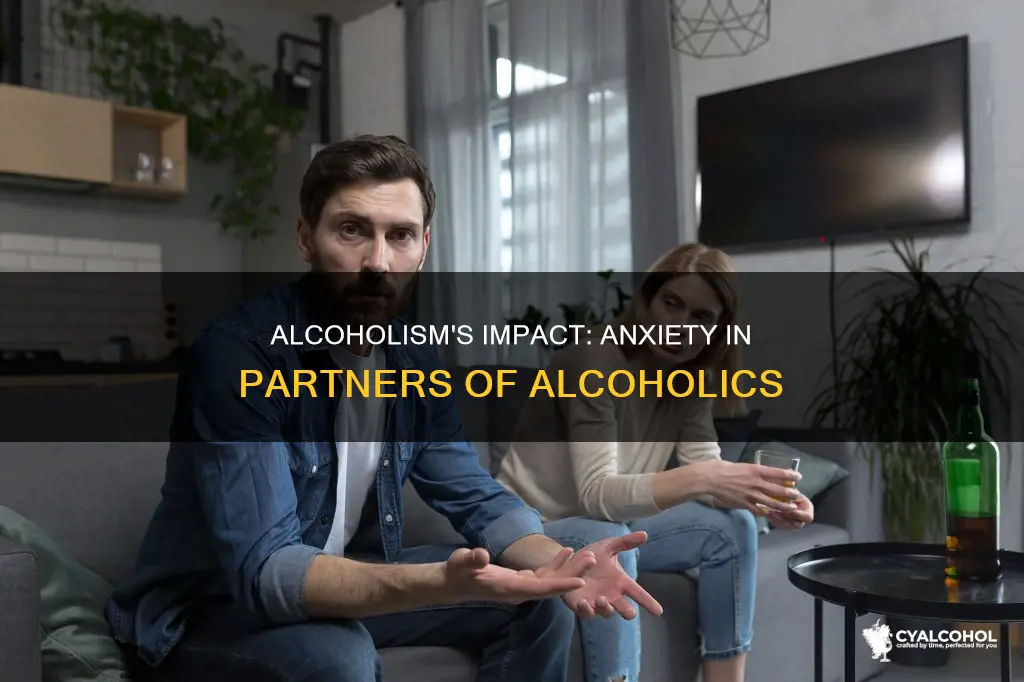 why is it that people married to alcoholics have anxiety