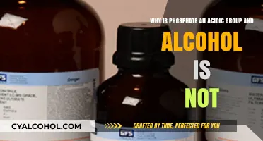 Phosphate's Acidity: Alcohol's Difference Explained