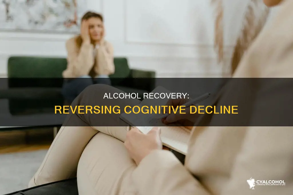 why is there a cognitive decline during alcohol recovery