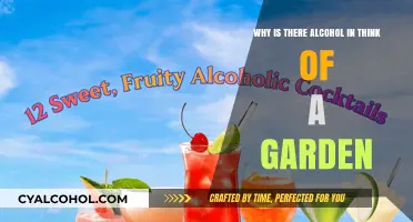 Alcohol in Think of a Garden: Why?