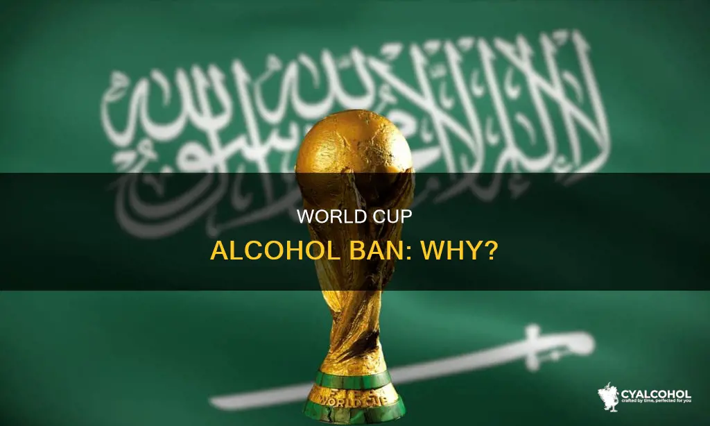why is there no alcohol at the world cup