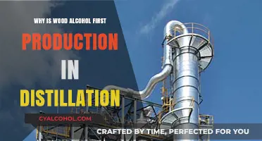 Why Wood Alcohol Emerges First in Distillation Processes Explained