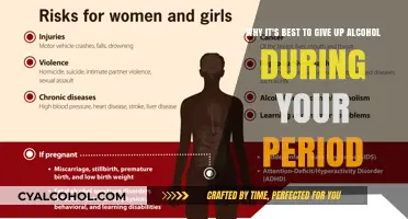 Period and Alcohol Don't Mix: Here's Why