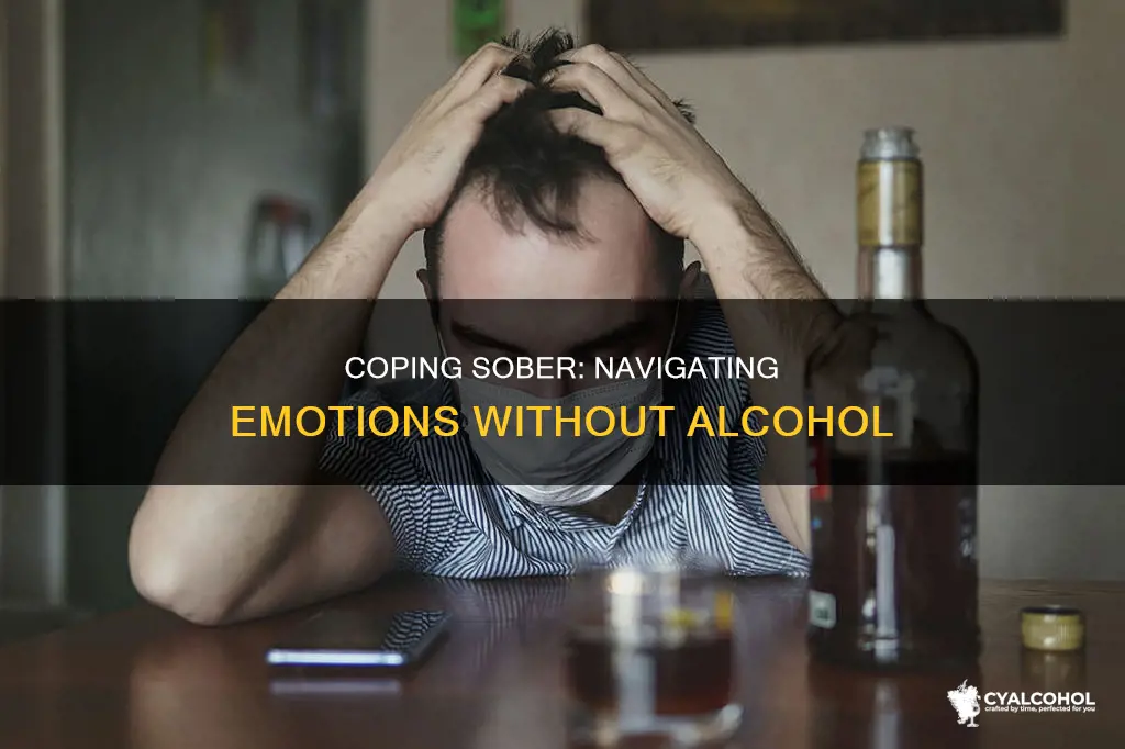 why its important to deal w feelibg without alcohol