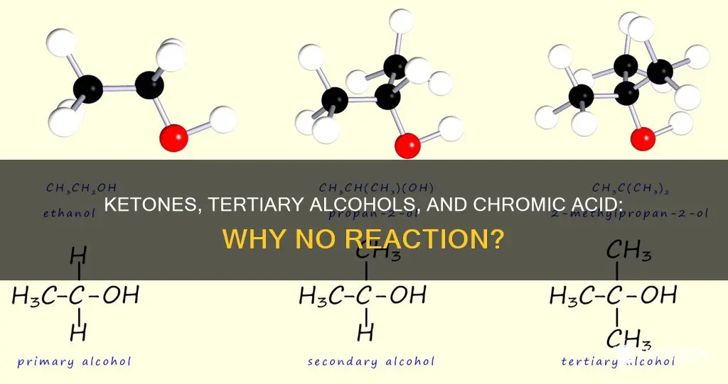 why ketones and tertiary alcohols don