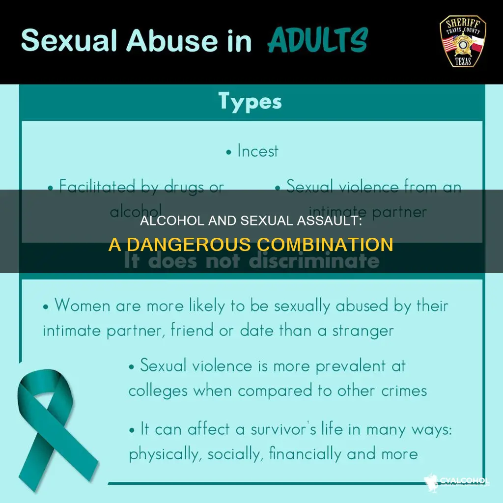 why might alcohol increase the likelihood of sexual assault