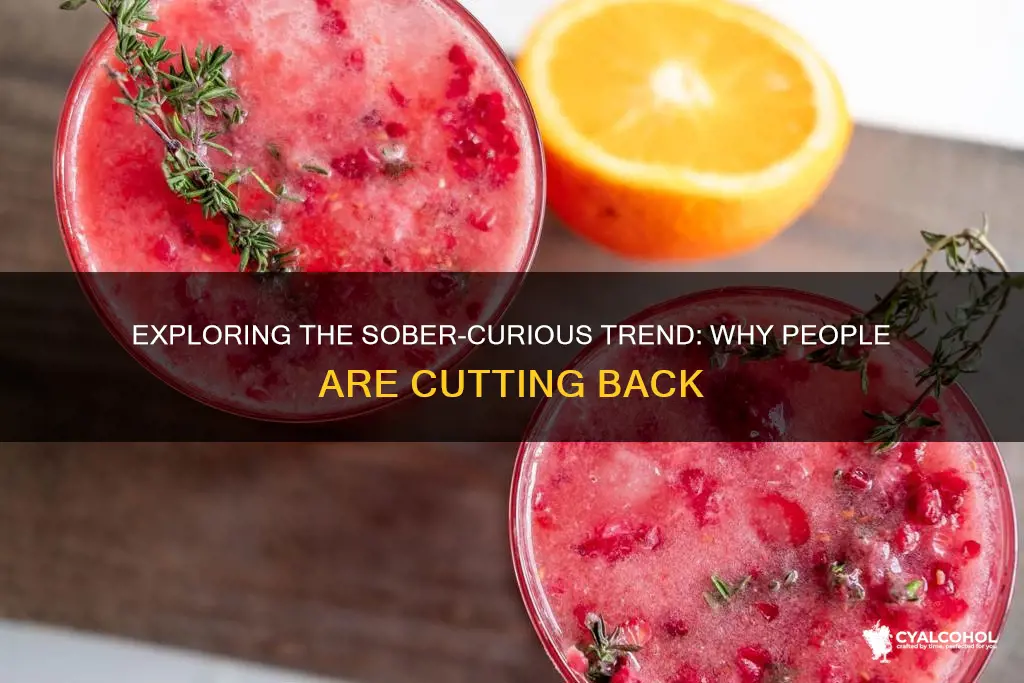 why more people are suddenly cutting back on alcohol