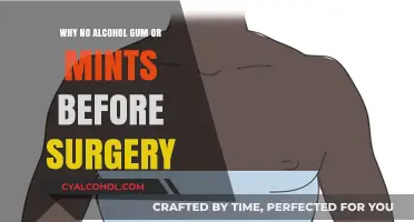 Avoid Alcohol, Gum, and Mints Pre-Surgery: Essential Pre-Op Guidelines Explained